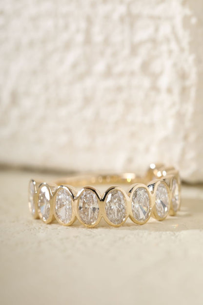 Bezel oval band